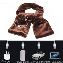 Load image into Gallery viewer, Unisex USB Heating Cold Protection Comfortable Stretch Velvet Fabric Scarfs freeshipping - Tyche Ace