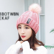 Load image into Gallery viewer, Unisex Winter Warm Fleece Balaclava Knitted Hat and Neck Warmer Sets freeshipping - Tyche Ace