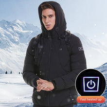 Load image into Gallery viewer, Unisex Winter Wind Stopper Smart Intelligent USB Full Body Heated Jacket freeshipping - Tyche Ace