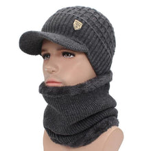 Load image into Gallery viewer, Unisex Winter Wool Beanie Cap and Scarf / Mask Sets freeshipping - Tyche Ace