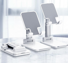 Load image into Gallery viewer, Universal Adjustable Foldable Metal Desktop Mobile Phone iPad Holder Stand freeshipping - Tyche Ace