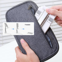 Load image into Gallery viewer, Universal Adjustable Foldable Metal Desktop Mobile Phone iPad Holder Stand freeshipping - Tyche Ace