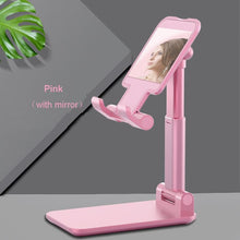 Load image into Gallery viewer, Universal Adjustable Foldable Metal Desktop Mobile Phone iPad Holder Stand freeshipping - Tyche Ace