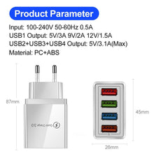 Load image into Gallery viewer, USB Fast Phone Tablet Portable Wall Adapter freeshipping - Tyche Ace