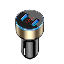 Load image into Gallery viewer, USB LED Display Mobile Phone Adapter Car Charger freeshipping - Tyche Ace