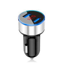Load image into Gallery viewer, USB LED Display Mobile Phone Adapter Car Charger freeshipping - Tyche Ace