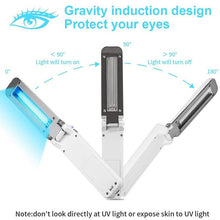 Load image into Gallery viewer, USB Portable Foldable UVC Sterilisation Disinfection Personal Traveling Steriliser Lamp freeshipping - Tyche Ace