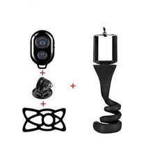Load image into Gallery viewer, Variety Flexible Selfie Stick Bluetooth Tripod For Phone Camera Monopod Mobile Tripode For Gopro Holder Stand Smartphone Yellow freeshipping - Tyche Ace