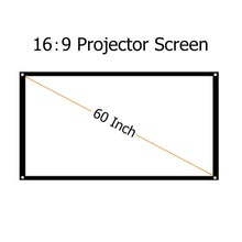 Load image into Gallery viewer, Video Projection Screen: Wall Projector HD Home Theatre Outdoor Movie Screen freeshipping - Tyche Ace