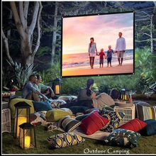 Load image into Gallery viewer, Video Projection Screen: Wall Projector HD Home Theatre Outdoor Movie Screen freeshipping - Tyche Ace