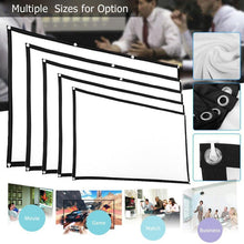 Load image into Gallery viewer, Video Projection Screen: Wall Projector HD Home Theatre Outdoor Movie Screen freeshipping - Tyche Ace
