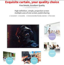 Load image into Gallery viewer, Video Projection Screen: Wall Projector HD Home Theatre Outdoor Movie Screen freeshipping - Tyche Ace