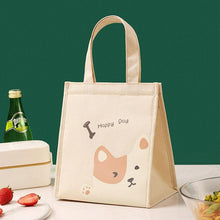 Load image into Gallery viewer, Woman Eco-Friendly Cartoon Design Insulated Waterproof Cooler Picnic Lunch Bag freeshipping - Tyche Ace