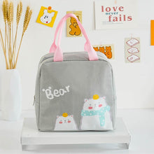 Load image into Gallery viewer, Woman Eco-Friendly Cartoon Design Insulated Waterproof Cooler Picnic Lunch Bag freeshipping - Tyche Ace