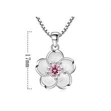 Load image into Gallery viewer, Woman Handmade Cherry Blossom Necklace Pendant freeshipping - Tyche Ace