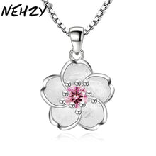 Load image into Gallery viewer, Woman Handmade Cherry Blossom Necklace Pendant freeshipping - Tyche Ace