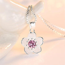Load image into Gallery viewer, Woman Handmade Cherry Blossom Necklace Pendant freeshipping - Tyche Ace
