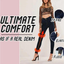 Load image into Gallery viewer, Woman Thermal Fleece High-Waist High Stretch Skinny Jeggings freeshipping - Tyche Ace
