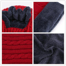 Load image into Gallery viewer, Woman Thick Warm Knitted Windproof  Beanies and Mask Balaclava freeshipping - Tyche Ace