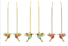 Load image into Gallery viewer, Woman Unique Long Drop Bird Pendant Earrings freeshipping - Tyche Ace