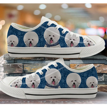 Load image into Gallery viewer, Women Canvas Low Top 3D Dog Print Shoes freeshipping - Tyche Ace