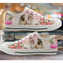 Load image into Gallery viewer, Women Canvas Low Top 3D Dog Print Shoes freeshipping - Tyche Ace