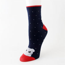 Load image into Gallery viewer, Women Cartoon Dots & Stripes Cotton Socks freeshipping - Tyche Ace