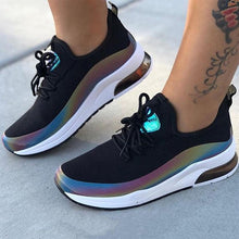 Load image into Gallery viewer, Women Casual Colourful Cool Lace Up Vulcanized Shoes freeshipping - Tyche Ace