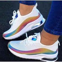 Load image into Gallery viewer, Women Casual Colourful Cool Lace Up Vulcanized Shoes freeshipping - Tyche Ace