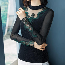 Load image into Gallery viewer, Women Casual Long Sleeve Embroidered Sweater freeshipping - Tyche Ace