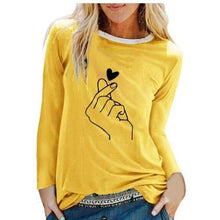 Load image into Gallery viewer, Women Casual Print Long Sleeve Loose T Shirt freeshipping - Tyche Ace