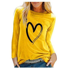 Load image into Gallery viewer, Women Casual Print Long Sleeve Loose T Shirt freeshipping - Tyche Ace