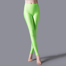 Load image into Gallery viewer, Women Casual Shiny Fluorescent Spandex Leggings freeshipping - Tyche Ace
