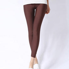 Load image into Gallery viewer, Women Casual Shiny Fluorescent Spandex Leggings freeshipping - Tyche Ace