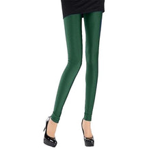 Load image into Gallery viewer, Women Casual Shiny Fluorescent Spandex Leggings freeshipping - Tyche Ace