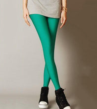 Load image into Gallery viewer, Women Casual Shiny Fluorescent Spandex Leggings freeshipping - Tyche Ace