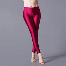 Load image into Gallery viewer, Women Casual Shiny Fluorescent Spandex Leggings freeshipping - Tyche Ace