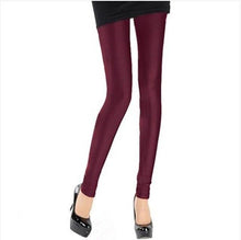 Load image into Gallery viewer, Women Casual Shiny Fluorescent Spandex Leggings freeshipping - Tyche Ace
