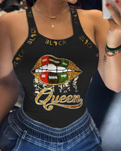 Load image into Gallery viewer, Women Casual Sleeveless Thick Strap Lip Print Backless Bowknot Design Tank Tops freeshipping - Tyche Ace
