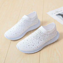 Load image into Gallery viewer, Women Casual Slip-On Striped Sock Shoes freeshipping - Tyche Ace