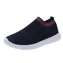 Load image into Gallery viewer, Women Casual Slip-On Striped Sock Shoes freeshipping - Tyche Ace