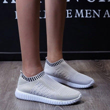 Load image into Gallery viewer, Women Casual Slip-On Striped Sock Shoes freeshipping - Tyche Ace