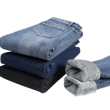 Load image into Gallery viewer, Women Casual Stretchy Warm High Waist Fleece Lined Skinny Slim Fit Denim Jeans freeshipping - Tyche Ace