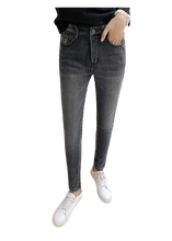 Load image into Gallery viewer, Women Casual Stretchy Warm High Waist Fleece Lined Skinny Slim Fit Denim Jeans freeshipping - Tyche Ace