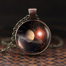 Load image into Gallery viewer, Women Charming Universe Glass Cabochon Galaxy Necklaces freeshipping - Tyche Ace