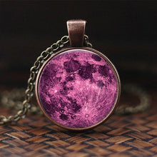 Load image into Gallery viewer, Women Charming Universe Glass Cabochon Galaxy Necklaces freeshipping - Tyche Ace