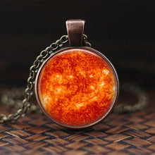Load image into Gallery viewer, Women Charming Universe Glass Cabochon Galaxy Necklaces freeshipping - Tyche Ace
