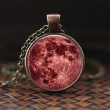 Load image into Gallery viewer, Women Charming Universe Glass Cabochon Galaxy Necklaces freeshipping - Tyche Ace
