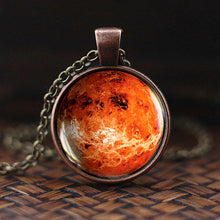 Load image into Gallery viewer, Women Charming Universe Glass Cabochon Galaxy Necklaces freeshipping - Tyche Ace