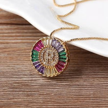 Load image into Gallery viewer, Initial Letter Colourful Women's Pendant Necklaces freeshipping - Tyche Ace